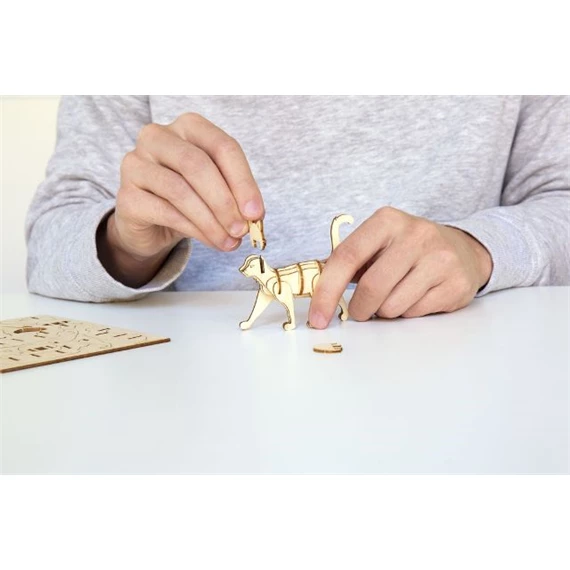 3D puzzle, macska