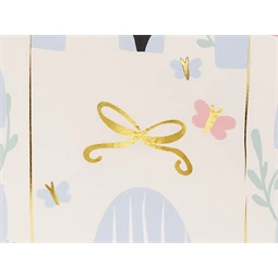 Ajándéktasak kastély 14x8x20 cm mix