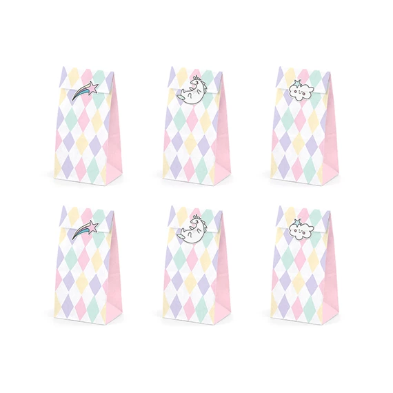 Ajándéktasak unikornis S/6