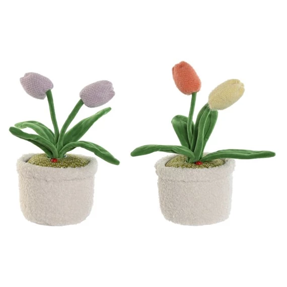 Ajtótámasz virág 14x14x30 cm 2 féle