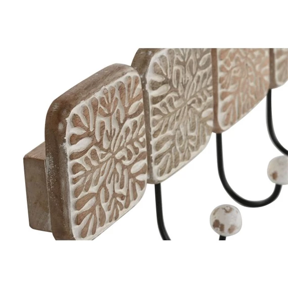 Akasztó falra 3D-s, virág mintás 41x7x17 cm