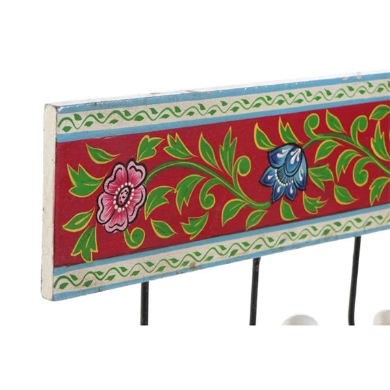 Akasztó falra kézzel festett 48,5x5x17,5 cm