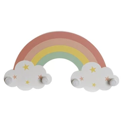 Akasztó falra szivárvány 30x17 cm