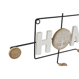 Akasztó "Love" és "Home" felirattal 51x5x30 cm 2 féle