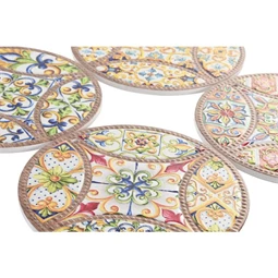 Alátét csempe mintával 20x20x0,7 cm 4 féle