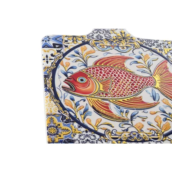 Alátét hal mintával 14x19x1 cm 4 féle