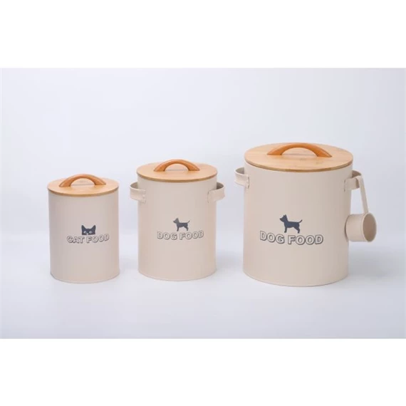 Állateledel tároló 2,5 L 14x14x20 cm