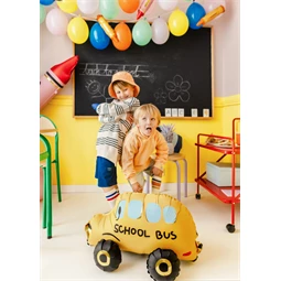 Álló fólia lufi busz 36x66 cm