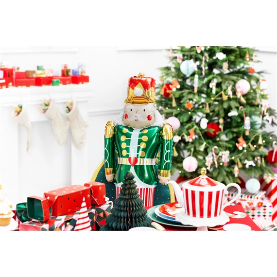 Álló lufi diótörő fólia 34x85 cm mix