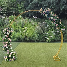 Állvány félkör alakú 230x210 cm