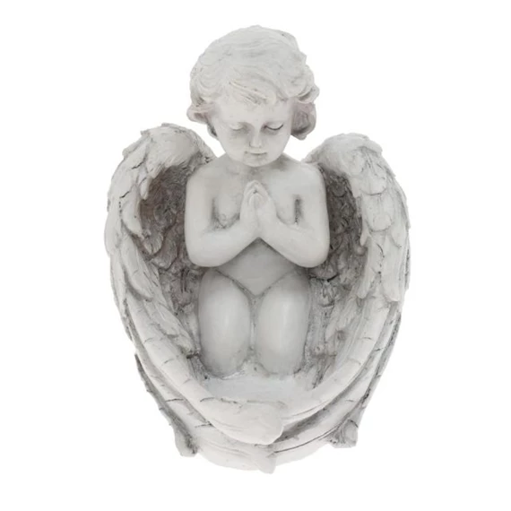 Angyal térdelő 12x15x14 cm
