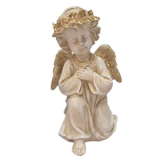Angyal térdelő 16x17x26 cm