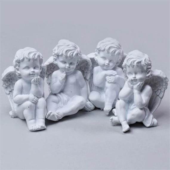 Angyal ülő 9 cm 4féle