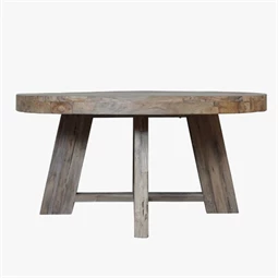 Asztal 160x160x78 cm