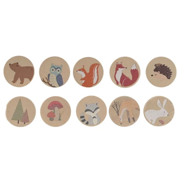 Asztali játék szett, memória 19x6,5x4 cm S/21