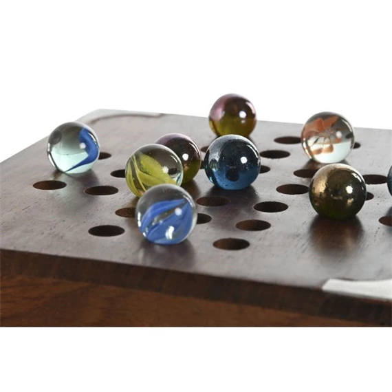 Asztali játék üveggolyós 15,5x15x5 cm