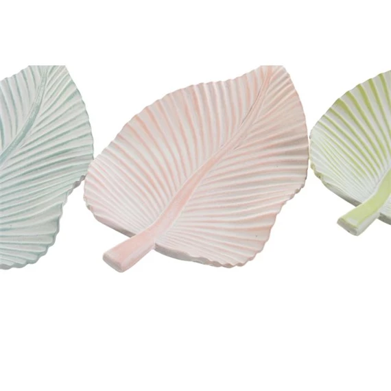 Asztali kínáló levél alakú 35x20x5 cm 3 féle