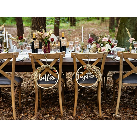 Asztalszámok - palackakasztók 8x18,5 cm S/10