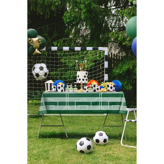 Asztalterítő focipálya 120x180 cm mix