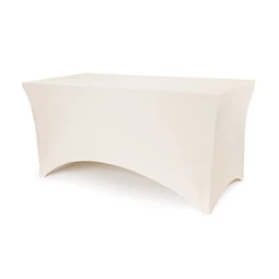 Bankett asztalterítő 183x76x74 cm kapucsínó