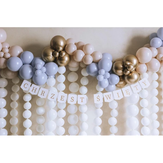 Banner Chrzest Święty 2 m fehér