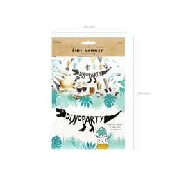 Banner dinoszauruszok - dínó parti, 20x90 cm