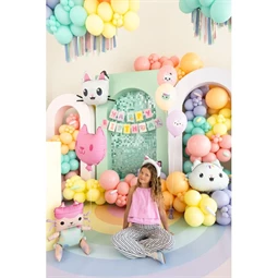 Banner happy birthday gabby`s dollhouse 180 x 15 cm