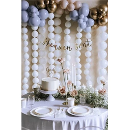 Banner heaven sent 14.5x85 cm arany