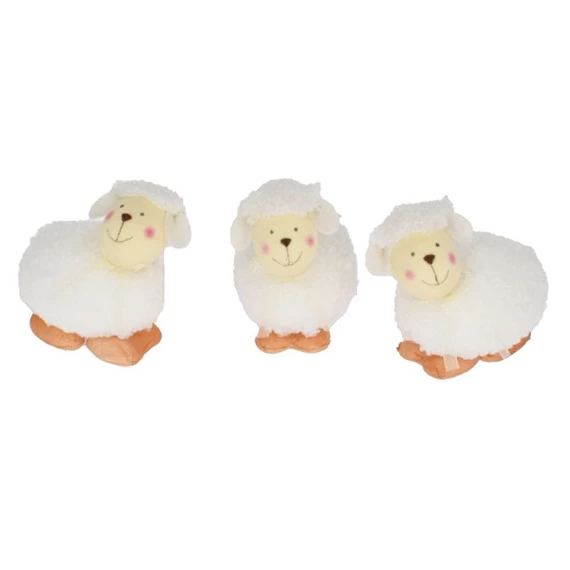 Bárány masnival 11 cm 3 féle