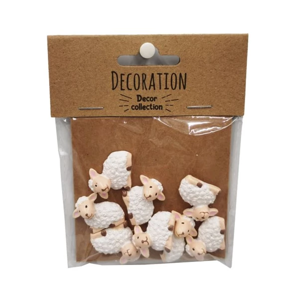 Bárány öntapadós 2,4x1,1x2,1 cm S/8