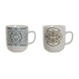 Bögre Mandala mintás 380 ml 12x8,5x10 cm 2 féle