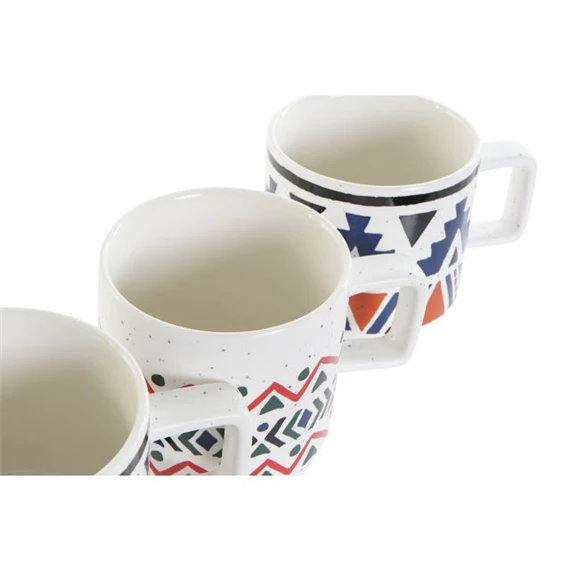 Bögre 13x9,2x8,5 cm 420 ml 4 féle