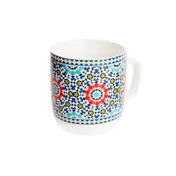 Bögre mozaikos 11,5x8,5x10 cm 380 ml 2 féle