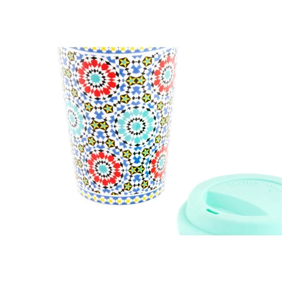 Bögre mozaikos 10x10x14 cm 400 ml 2 féle 