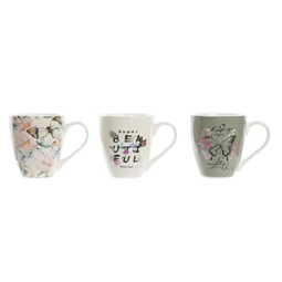 Bögre pillangós 14,5x14,5x11,3 cm 550 ml 3 féle