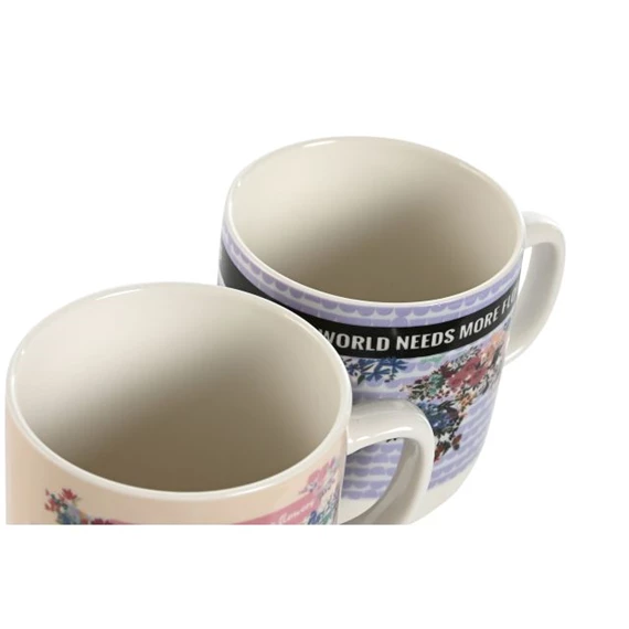 Bögre 11,5x8,5x10 cm 380 ml 2 féle