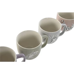 Bögre 13x9,4x9,4 cm 4 féle