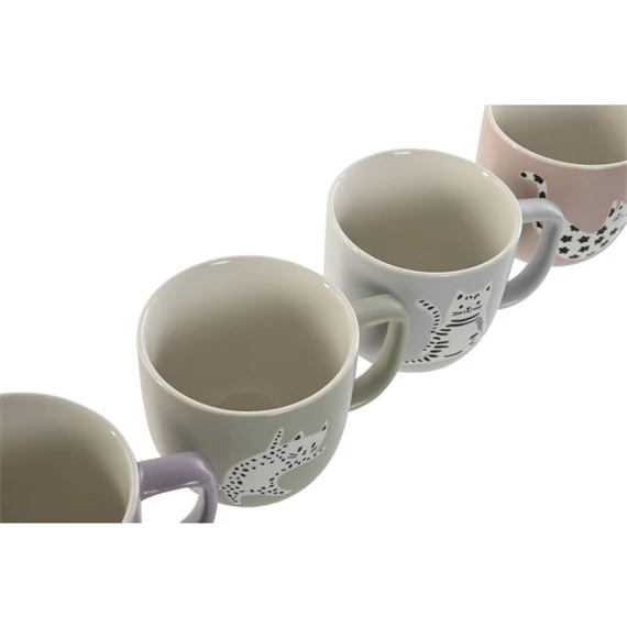 Bögre 13x9,4x9,4 cm 4 féle