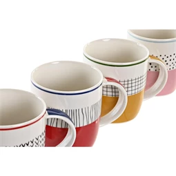 Bögre 11,5x8,3x9,5 cm 365 ml 4 féle