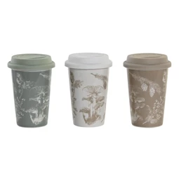 Bögre 10x10x14 cm 400 ml 3 féle