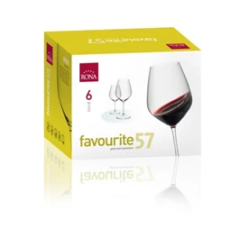 Boros pohár FAVOURITE 570 ml 9,6x22,1 cm S/6