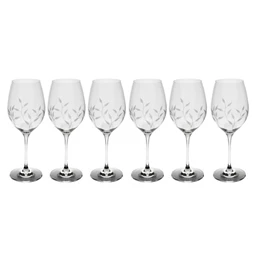 Boros pohár Swarovski kristállyal 360 ml 22,5x8 cm S/6