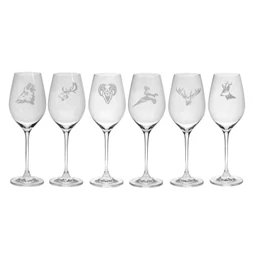 Boros pohár Swarovski kristállyal 360 ml 22,5x8 cm S/6