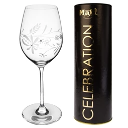 Boros pohár Swarovski kristállyal 470 ml 24x9,3 cm