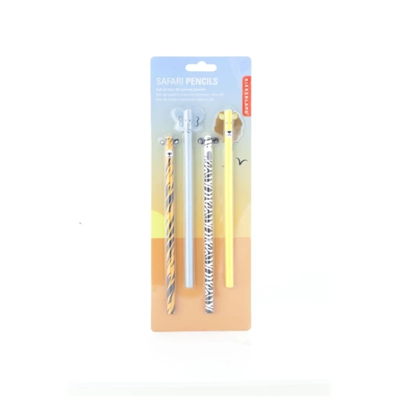 Ceruza Safari állatokkal S/4