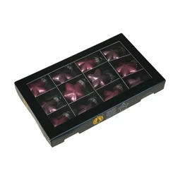 Csillag 4 cm orchid S/12
