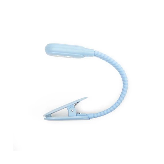 Csiptetős olvasólámpa, LED-es, újratölthető