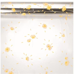 Csomagoló fólia virág mintával 1x50 m