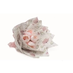 Csomagolópapír anemone mintával, vízálló 0,8x20 m