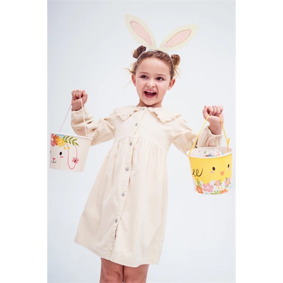 Cukorkás vödör húsvéti 14 cm mix S/2